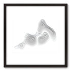 Quadro Decorativo - Relevo - 70cm X 70cm - 203qnadp