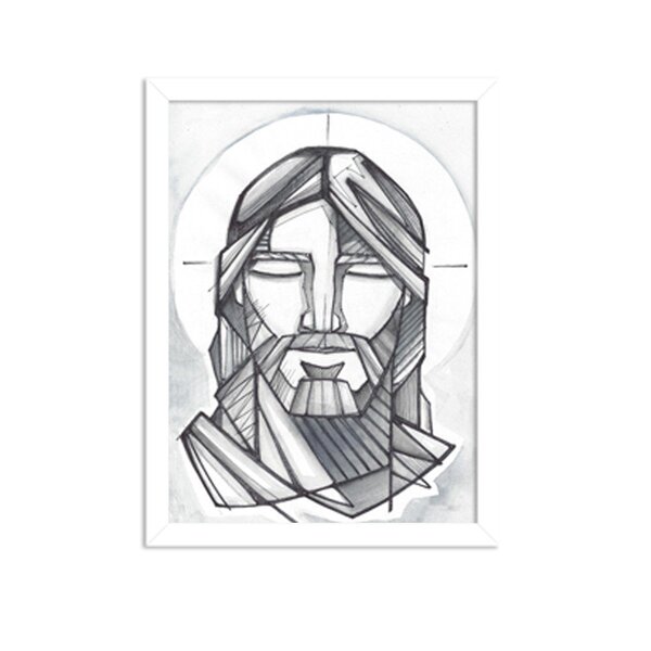 Quadro Decorativo Religião O Rosto Do Senhor