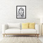 Quadro Decorativo Religião O Rosto Do Senhor