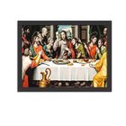 Quadro Decorativo Religião Santa Ceia