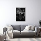 Quadro Decorativo Religioso Bíblia Salmo 91 Com 1 Tela Cm Ou