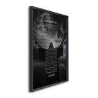 Quadro Decorativo Religioso Bíblia Salmo 91 Com 1 Tela Cm Ou