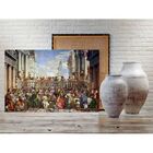 Quadro Decorativo Religioso Bodas De Canaã - 180x135cm