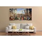 Quadro Decorativo Religioso Bodas De Canaã - 180x135cm