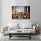 Quadro Decorativo Religioso Bodas De Canaã - 180x135cm