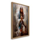 Quadro Decorativo Religioso Jesus Em Oração 1 Tela 80cm X 120