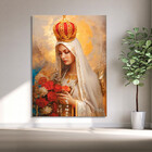 Quadro Decorativo Religioso Nossa Senhora De Fatima - 100x70