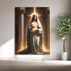 Quadro Decorativo Religioso Nossa Senhora Em Volta Da Luz - 2