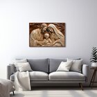 Quadro Decorativo Religioso Sagrada Família Com 1 Tela Cm Ou