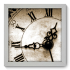 Quadro Decorativo - Relógio - 22cm X 22cm - 008qnvab