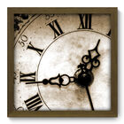 Quadro Decorativo - Relógio - 33cm X 33cm - 009qdvm