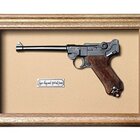 Quadro Decorativo Réplica Luger Navy Mod. 1914 Cal 9 Mm - Clá