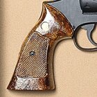 Quadro Decorativo Réplica Smith & Wesson S.a. Cal. 38 - Cláss