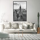 Quadro Decorativo Retrato Estado Do Império Com Moldura E Sem