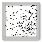 Quadro Decorativo - Revoada - 22cm X 22cm - 031qndab