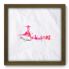 Quadro Decorativo - Rio De Janeiro - 33cm X 33cm - 154qdmm