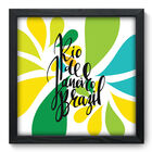 Quadro Decorativo - Rio De Janeiro - 33cm X 33cm - 262qdmp