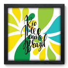Quadro Decorativo - Rio De Janeiro - 33cm X 33cm - 262qdmp