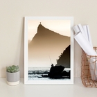 Quadro Decorativo Rio De Janeiro- Pescaria Cristo Redentor 33