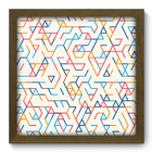 Quadro Decorativo - Riscos - 33cm X 33cm - 233qdam