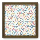 Quadro Decorativo - Riscos - 33cm X 33cm - 233qdam