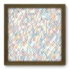 Quadro Decorativo - Riscos - 33cm X 33cm - 235qdam