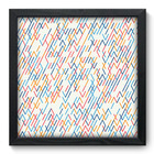 Quadro Decorativo - Riscos - 33cm X 33cm - 235qdap