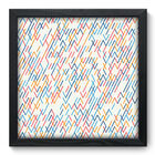 Quadro Decorativo - Riscos - 33cm X 33cm - 235qdap