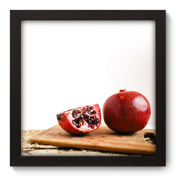 Quadro Decorativo - Romã - 22cm X 22cm - 011qncap