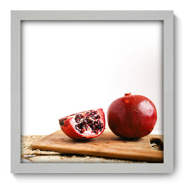 Quadro Decorativo - Romã - 33cm X 33cm - 011qncbb