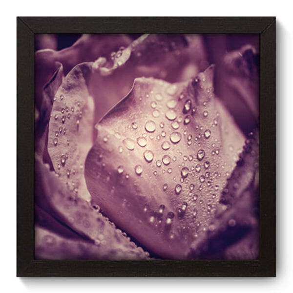Quadro Decorativo - Rosa - 22cm X 22cm - 002qnfap