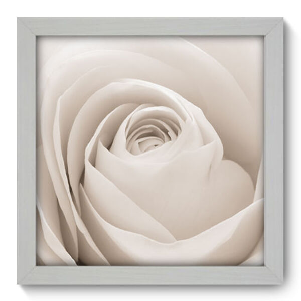 Quadro Decorativo - Rosa - 22cm X 22cm - 003qnfab