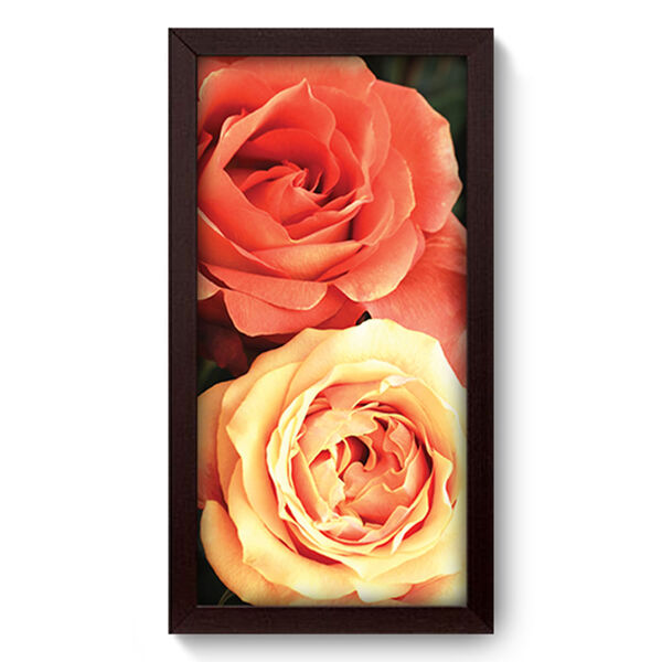 Quadro Decorativo - Rosas - 19cm X 34cm - 055qdfp
