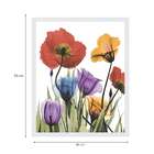 Quadro Decorativo Rosas Branco