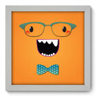 Quadro Decorativo - Rosto Laranja - 22cm X 22cm - 036qdib