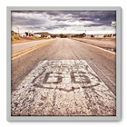 Quadro Decorativo - Rota 66 - 70cm X 70cm - 048qnmdb