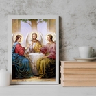 Quadro Decorativo Sacro Santos Arcanjos 45x34cm - Com Vidro M