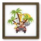 Quadro Decorativo - Safari - 33cm X 33cm - 031qdbm