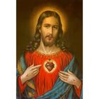 Quadro Decorativo Sagrado Coração De Jesus Cristo 1 Tela