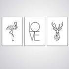 Quadro Decorativo Sala Quarto Geometrico Frases Mosaico  Mdf