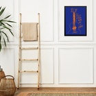 Quadro Decorativo Samba E Amor 24x18cm - Com Vidro Moldura Br