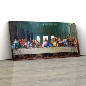 Quadro Decorativo Santa Ceia 150x70cm Sala Ou Quarto Leroy Merlin
