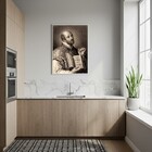 Quadro Decorativo Santo Inácio De Loyola  - 70x50cm Moldura B