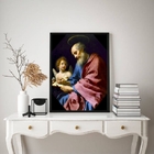 Quadro Decorativo São Mateus 24x18cm - Com Vidro Moldura:made