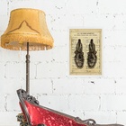 Quadro Decorativo Sapatos Masculinos Vintage 24x18cm - Com Vi