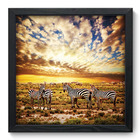Quadro Decorativo - Savana - 33cm X 33cm - 052qdpp