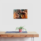 Quadro Decorativo Scorpion Mortal Kombat Hd 20x25