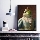 Quadro Decorativo Senhora Perereca 33x24cm Moldura:madeira Pr