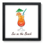 Quadro Decorativo - Sex On The Beach - 33cm X 33cm - 381qdcp