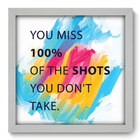 Quadro Decorativo - Shots - 33cm X 33cm - 063qdrb